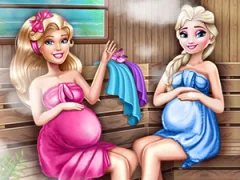 Joc Cute Mommies Pregnant Sauna on-line