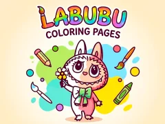 Joc Labubu Coloring Pages on-line