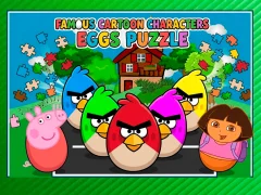 Joc Famous Cartoon Characters Eggs on-line