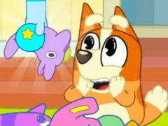 Joc Jigsaw Puzzle: Bluey Toy Claw Machine on-line