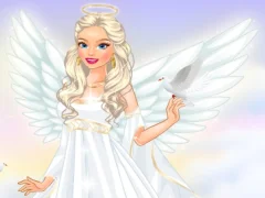 Joc Sweet angel dress up on-line