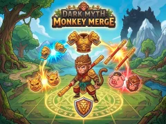 Joc Dark Myth: Monkey Merge on-line