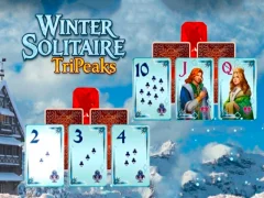 Joc Winter Solitaire TriPeaks on-line
