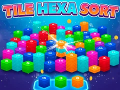 Joc Tile Hexa Sort on-line