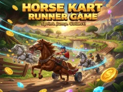 Joc Horse Kart Runner Game on-line