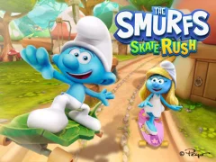 Joc The Smurfs Skate Rush on-line