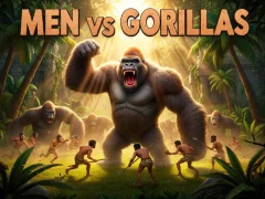 Joc Men Vs Gorillas on-line