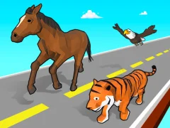 Joc Animal Transform Race on-line