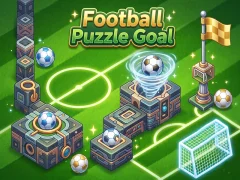 Joc Football Puzzle Goal on-line