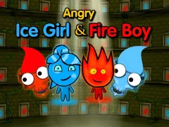 Joc Angry Ice girl and Fire boy on-line