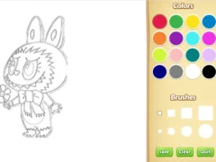 Joc Chibi Labubu Coloring Book for Kids on-line