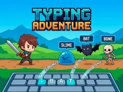 Joc Typing Adventure on-line