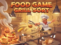 Joc Food Game Grill Sort on-line