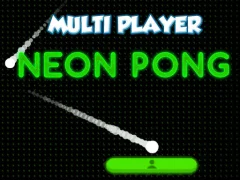 Joc Neon Pong Multi Player on-line