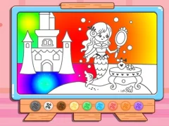Joc Coloring Book: Mermaid Makeup on-line