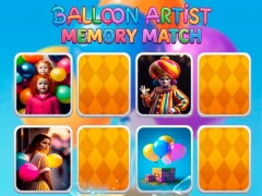 Joc Balloon Artist Memory Match on-line