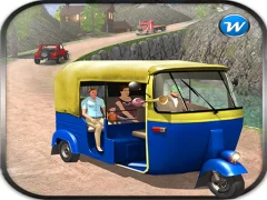 Joc Public Tricycle Rickshaw driving on-line