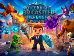 Joc Office Knight 3D Castle Defense on-line