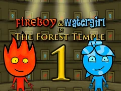 Joc Fireboy & Watergirl In The Forest Temple on-line