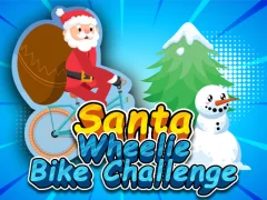 Joc Santa Wheelie Bike Challenge on-line