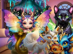 Joc Mysterious Familiars Enchanted Bestiary on-line