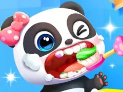 Joc Jigsaw Puzzle: Baby Panda Teeth Health on-line