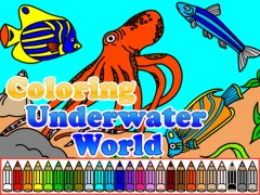 Joc Coloring Underwater World on-line