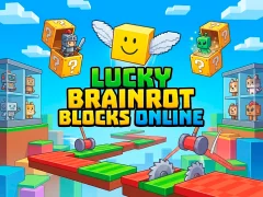 Joc Lucky Brainrot Blocks Online on-line