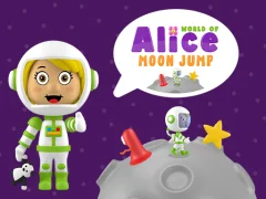 Joc World of Alice Moon Jump on-line