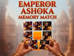 Joc Emperor Ashoka Memory Match on-line