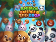 Joc Animal Merge Zoo Drop on-line