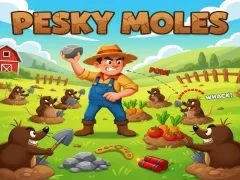 Joc Pesky Moles on-line