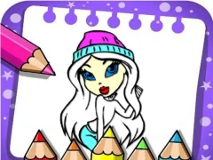 Joc Easy Bratz Coloring on-line