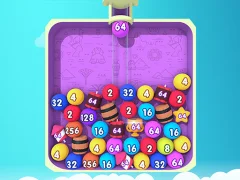 Joc Bubble Merge 2048 on-line