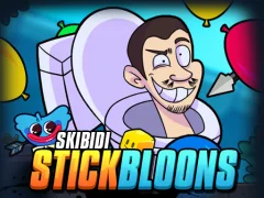 Joc Skibidi Stick Bloons on-line
