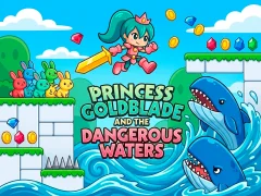 Joc Princess Goldblade and the Dangerous Waters on-line