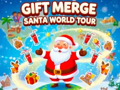 Joc Gift Merge Santa World Tour on-line