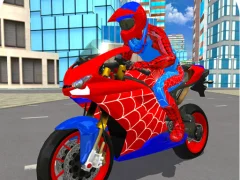 Joc Hero Stunt Spider Bike Simulator 3d 2 on-line