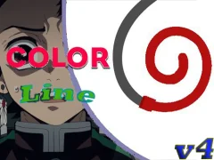 Joc coloring lines v4 on-line