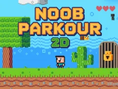 Joc Noob Parkour 2D on-line