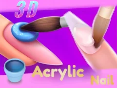 Joc 3D Acrylic Nail on-line