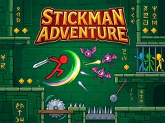 Joc Stickman Adventure on-line