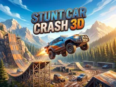 Joc Stunt Car Crash 3D on-line