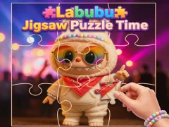 Joc Labubu Jigsaw Puzzle Time on-line