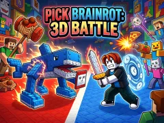 Joc Pick Brainrot: 3D Battle on-line