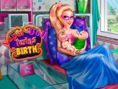 Joc Super Doll Twins Birth on-line