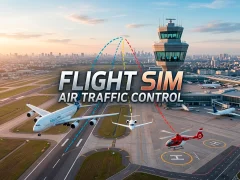Joc Flight Sim Air Traffic control on-line