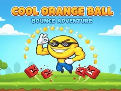 Joc Cool Orange Ball: Bounce Adventure on-line