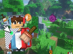 Joc Draw a skin for Mineblock with physics on-line
