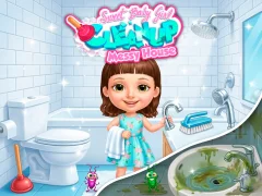 Joc Sweet Baby Girl Cleanup Messy House on-line